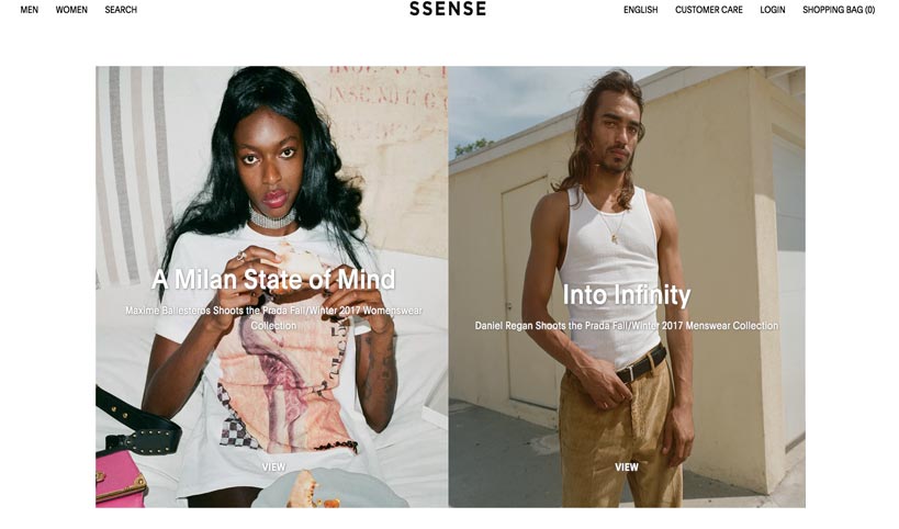 SSense Luxury Fashion