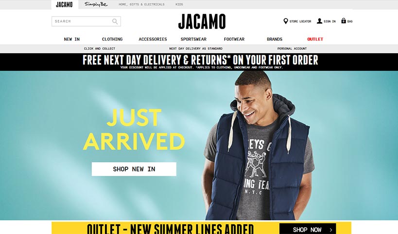 Jacamo men's