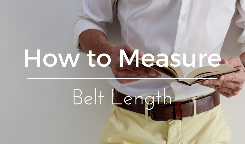 Measuring the length of your belt